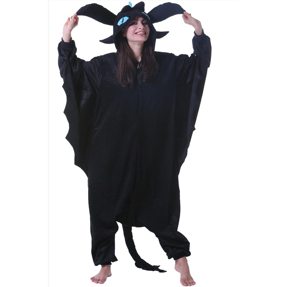 4450 Unisex Adult Loong Onesie Halloween Costume One Piece Pajamas